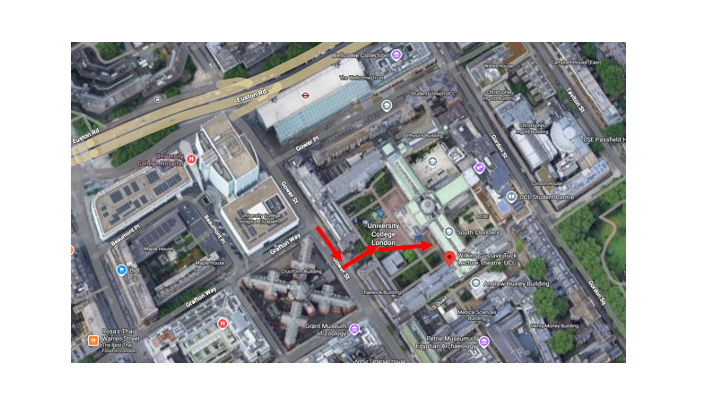 Instructions for reaching the venue